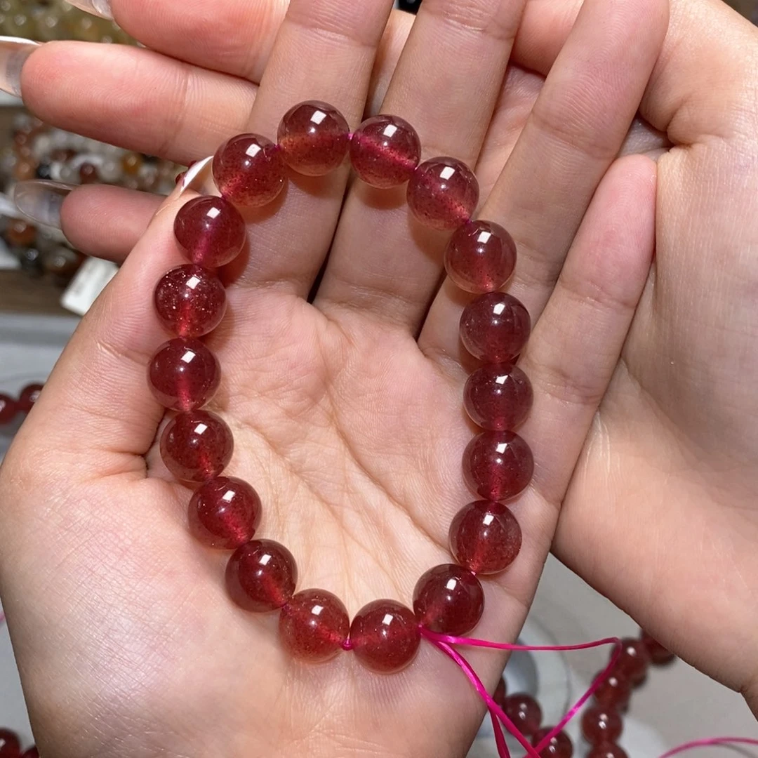 水晶手链未镶嵌?手链