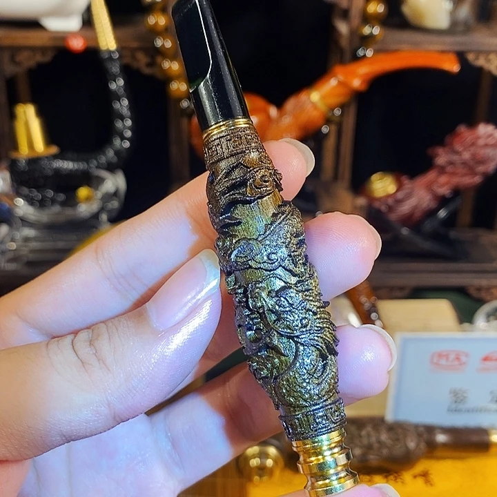 高端定制金丝楠烟嘴