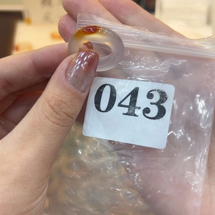玛瑙/玉髓合金戒指43港11送一