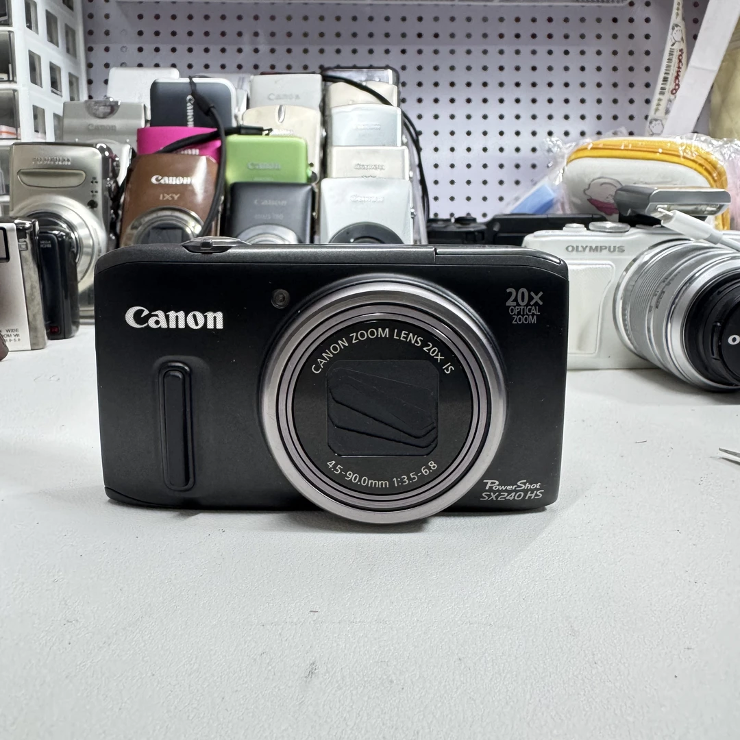 95新 Canon/佳能 佳能sx240hs 中文 9.8新 20倍光学变焦 小长焦