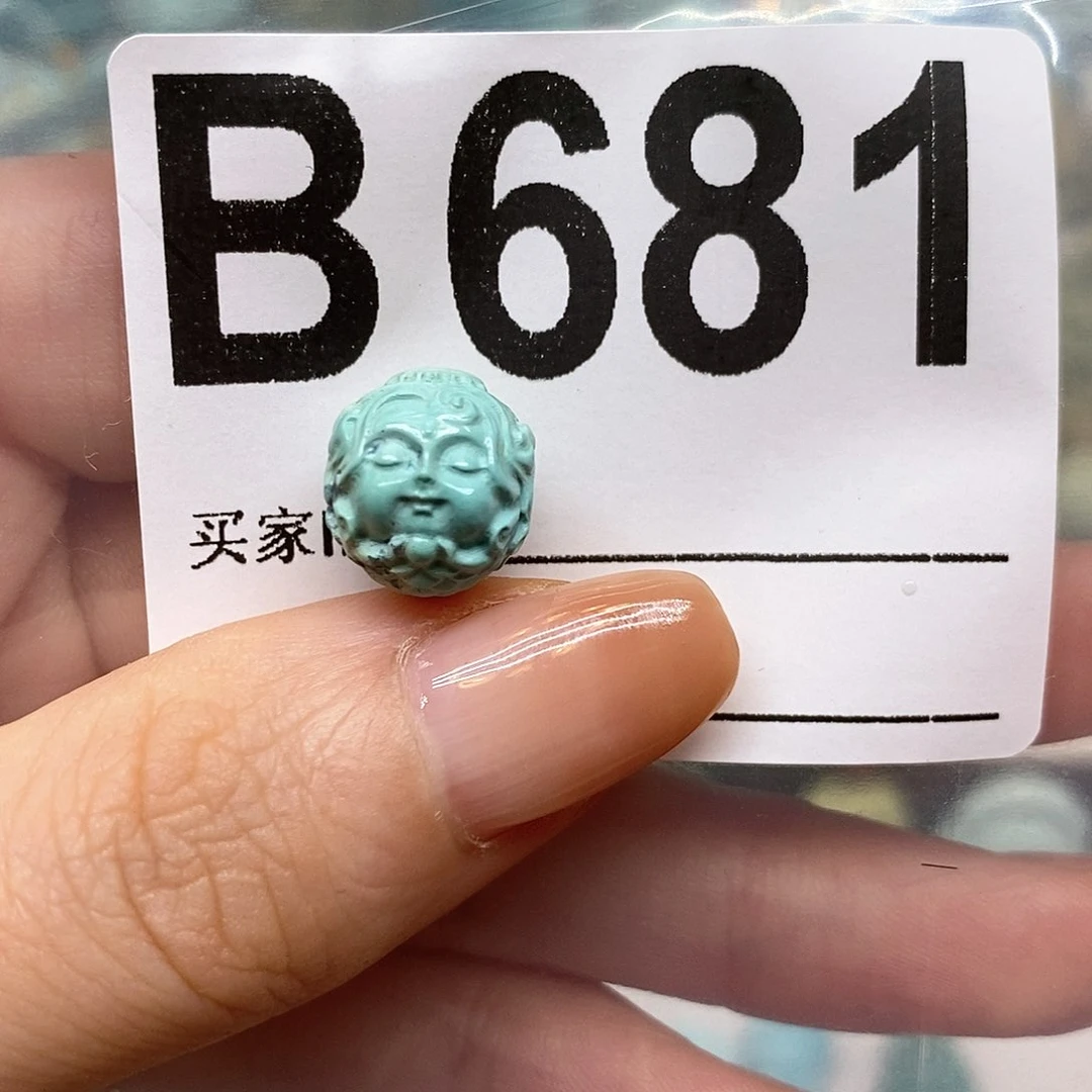 未镶嵌绿松石绿松石配饰定制