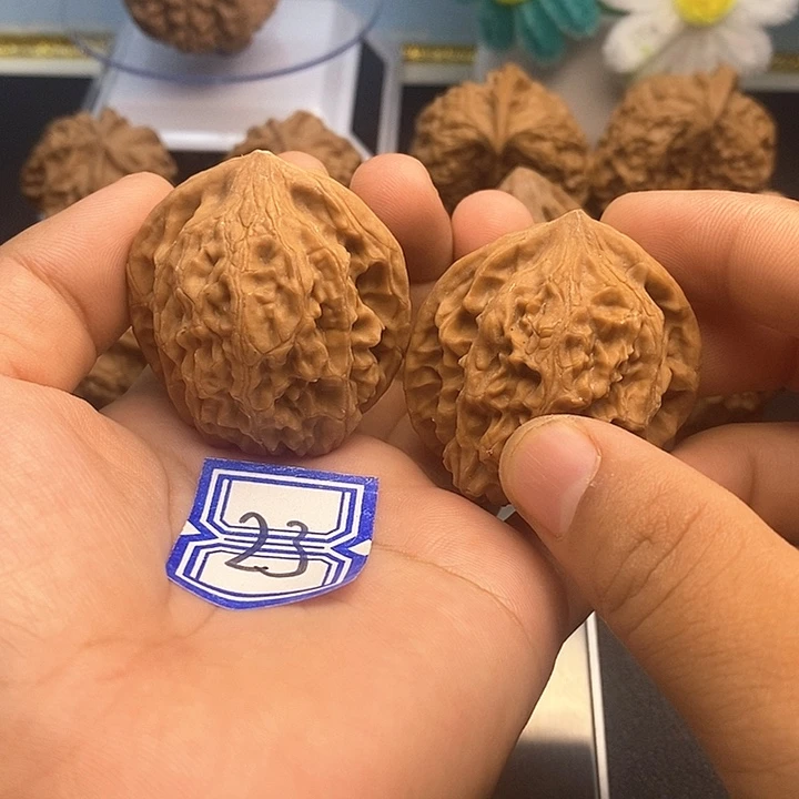 把件文玩核桃41鸡心