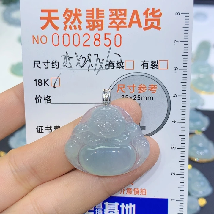 o***i翡翠未镶嵌颈饰吊坠