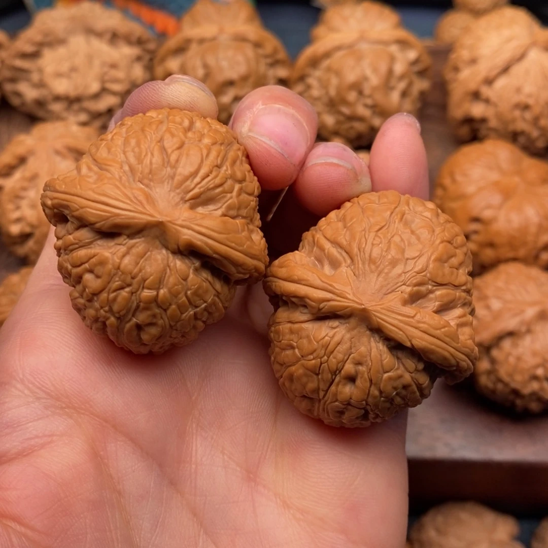 文玩核桃把件36边39肚，精品乾隆磨