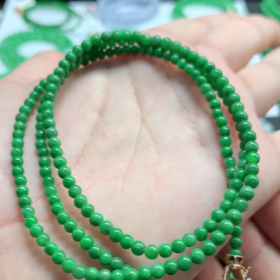 翡翠未镶嵌手链翡翠