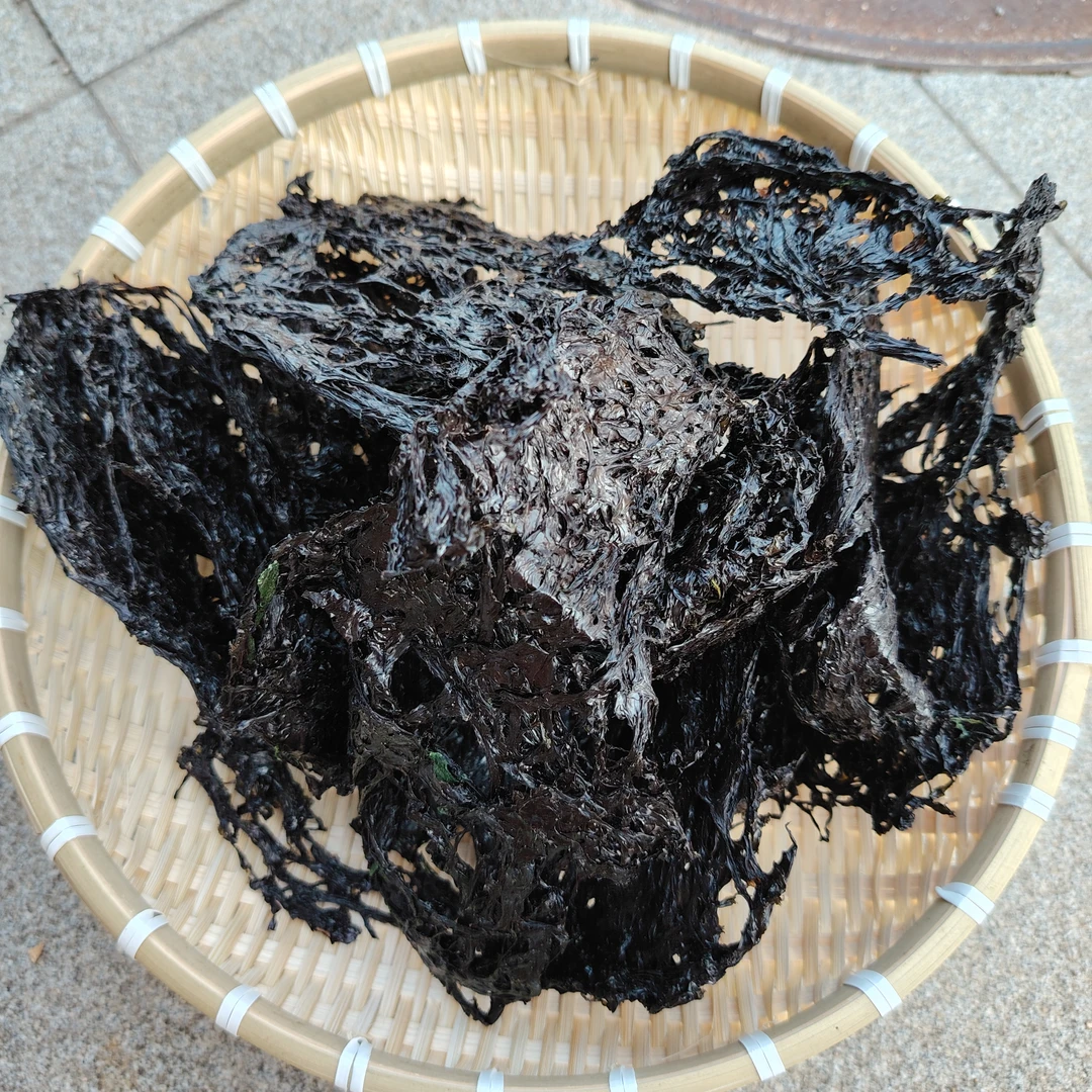 佳佳紫菜纯紫菜免洗紫菜头水紫菜头茬一刀免洗做汤用坛子菜