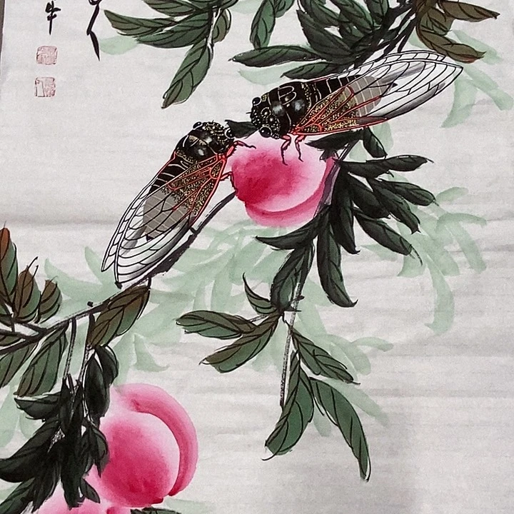 手绘国画作品欣赏作品9999