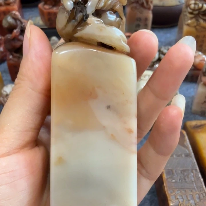 知***者寿山石印石知足老师闪购