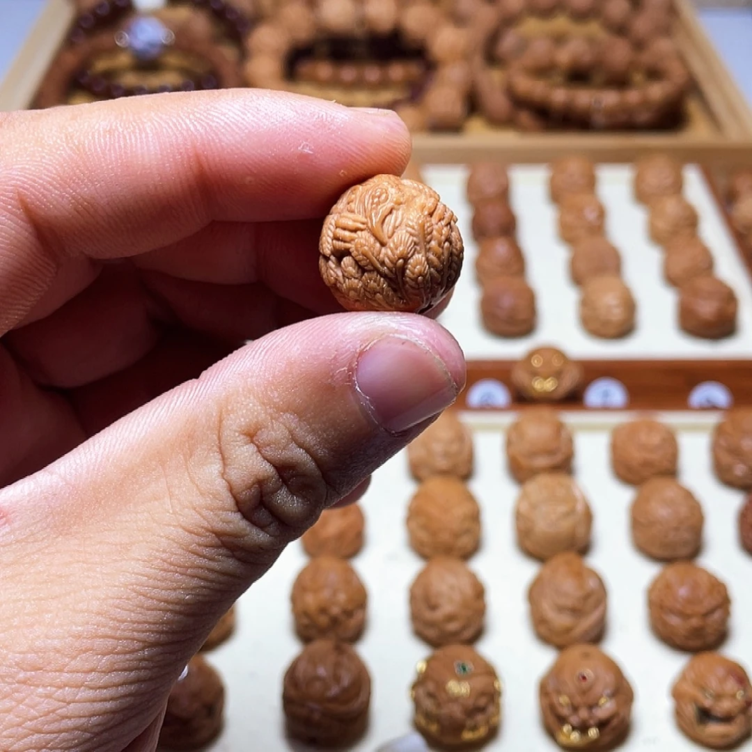 上***香猴头核桃吊坠18左右猴头核桃雕刻