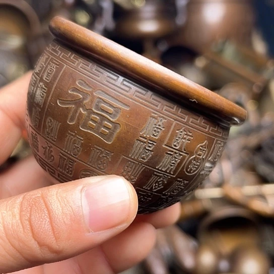 铜制文玩把玩物件