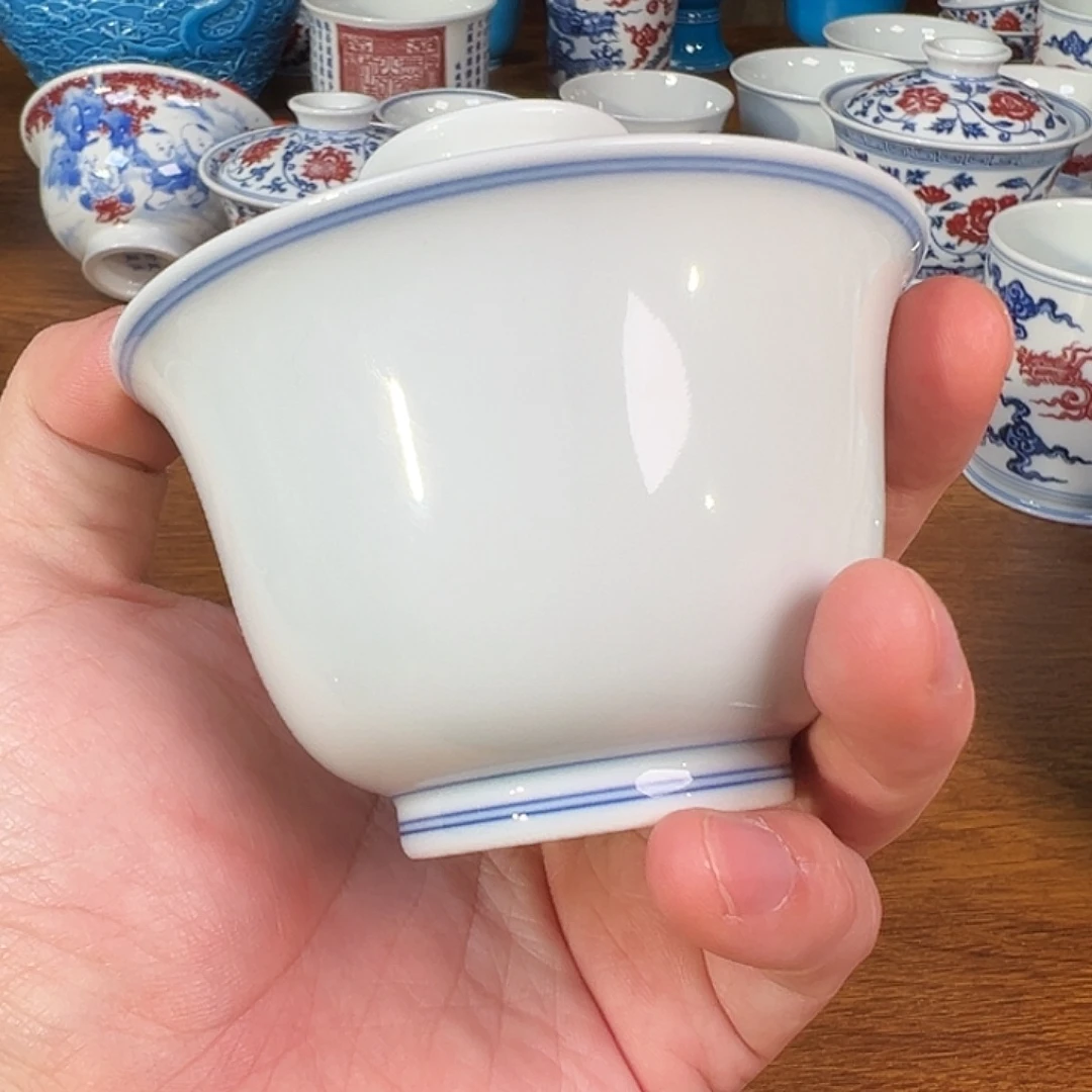 景德镇釉里红瓷器