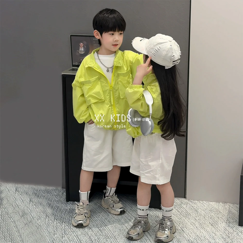 【耀选专属】童装2025男童女童防晒衣轻薄透气外套夏季防风防紫外线