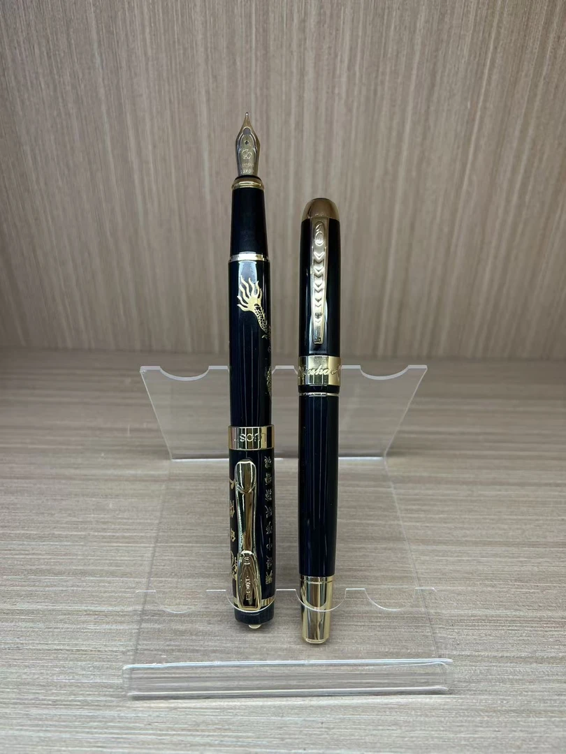 罗氏钢笔金豪钢笔组合大尖钢笔0.5粗细超顺滑性价比很高