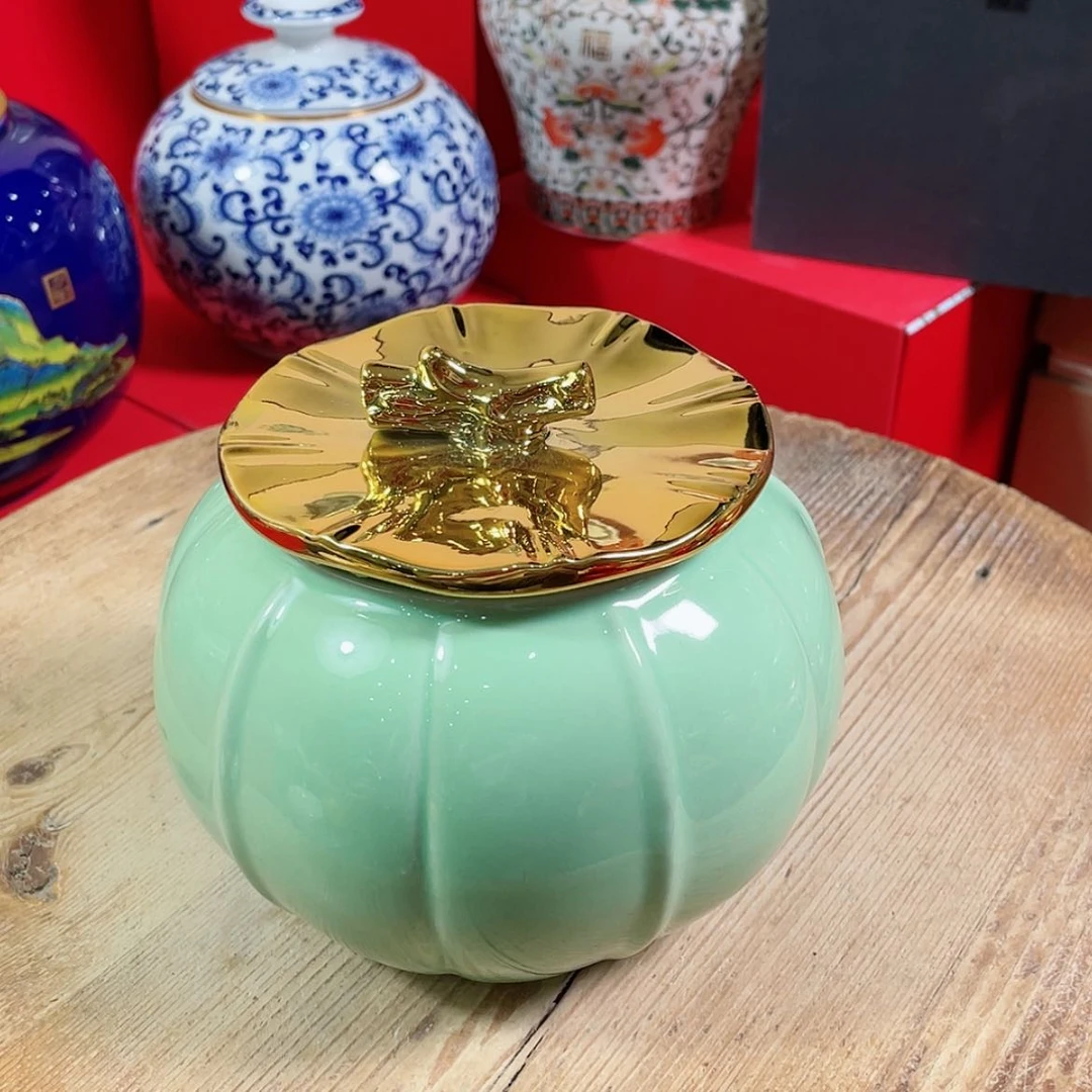 【闪购商品】罐陶瓷茶叶罐密封罐