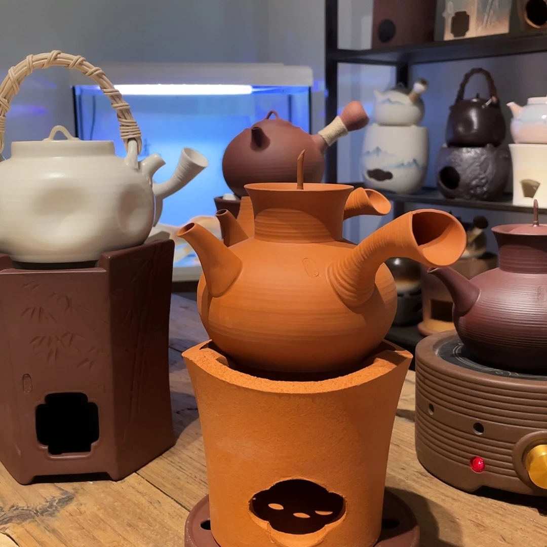 满***山鸡蛋黄宝瓶➕炉➕炉垫