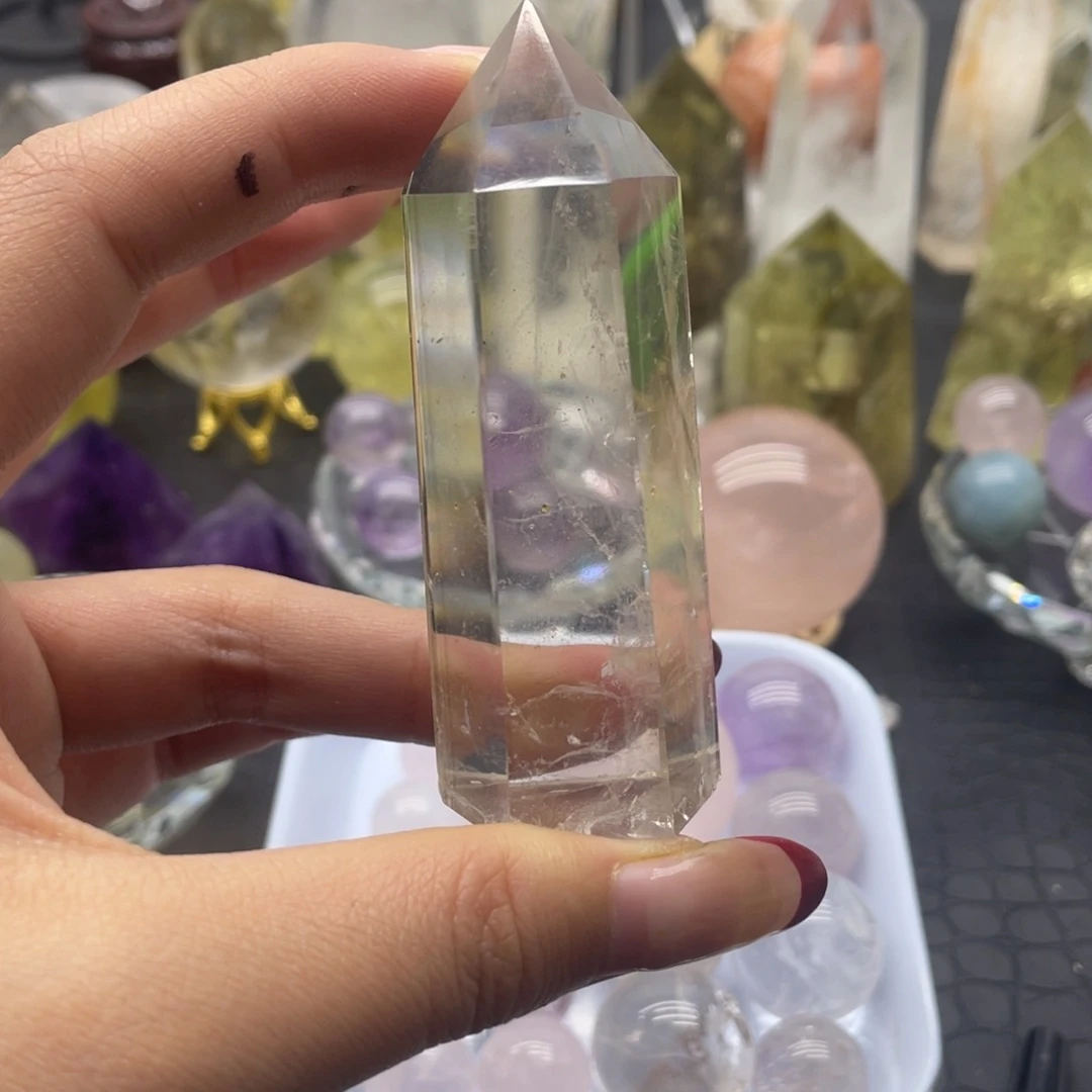 水晶59未镶嵌茶水晶柱