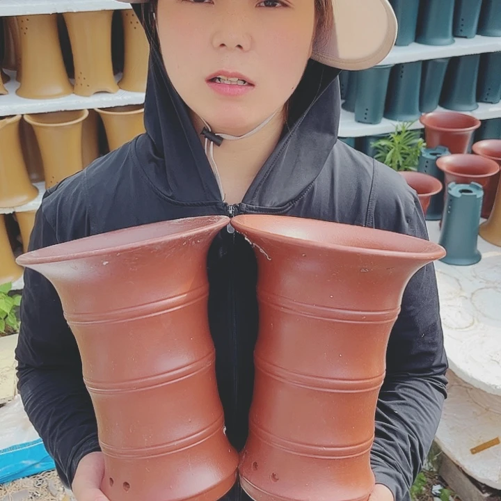 宜兴紫砂精品花盆