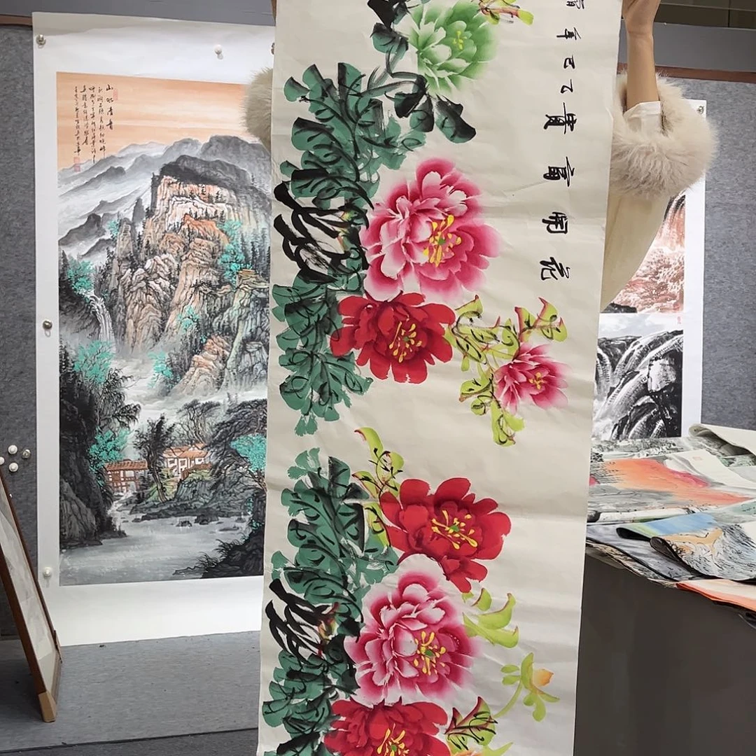 国画LT国画单幅任发180x50