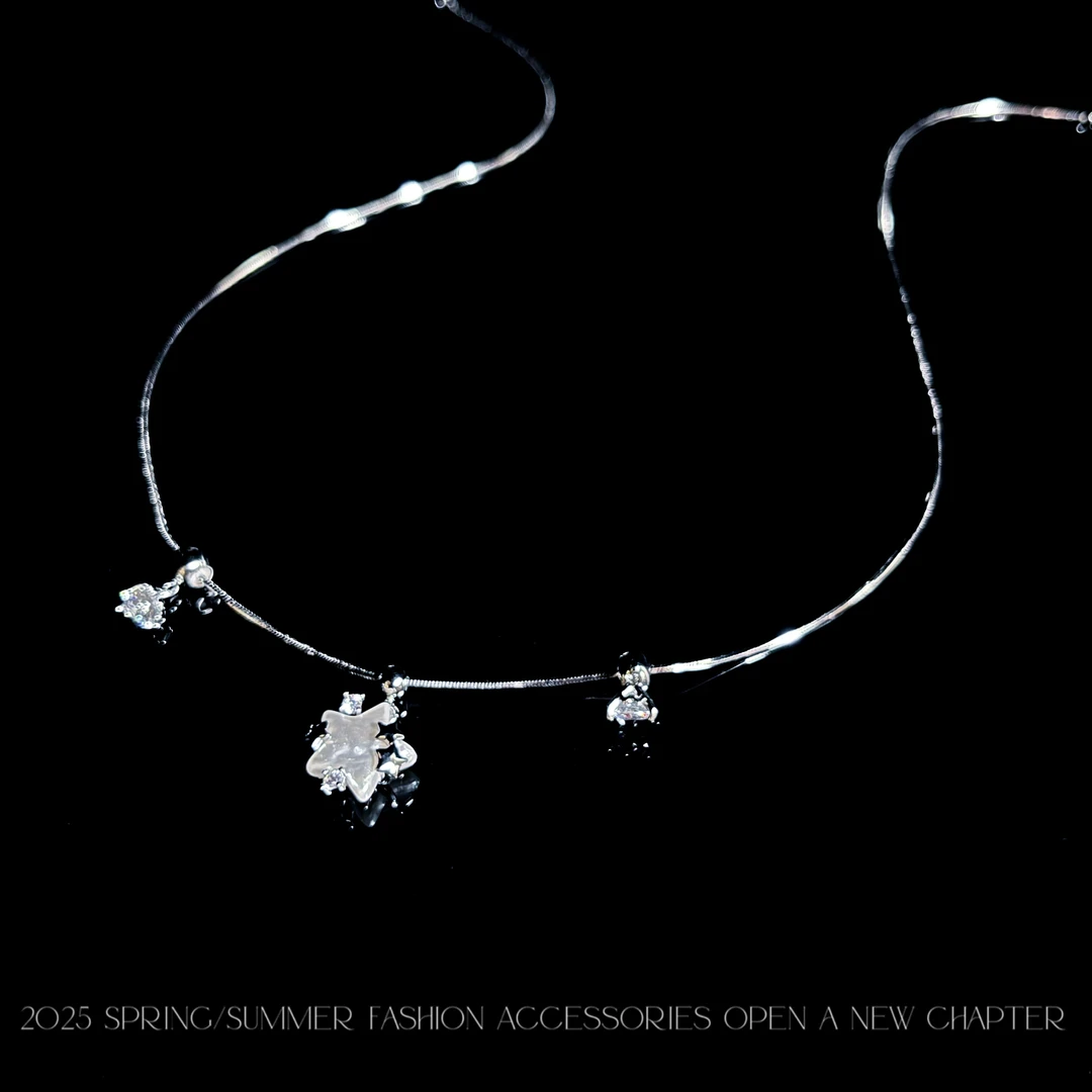 铜合金项链 镀k金 2025新款C6723【海洋星星项】BABA BOX 项链