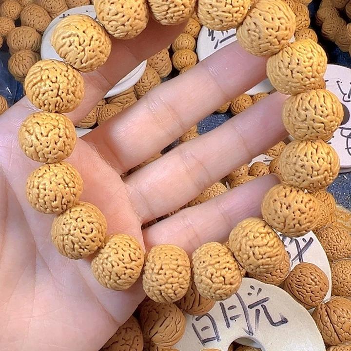 桃核吊坠19➕龙珠桃核手串