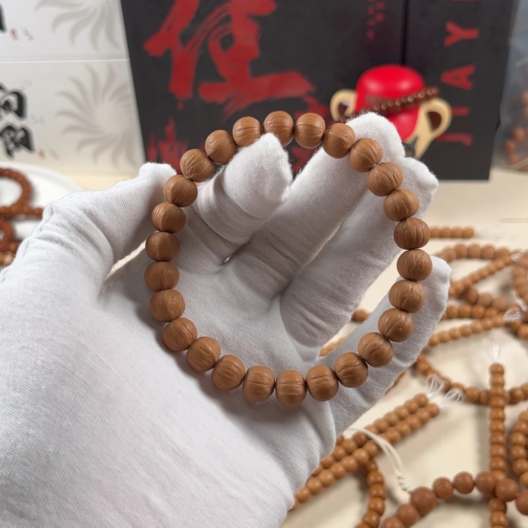 大***靖手串猴头核桃原皮南瓜10精挑误差0.1