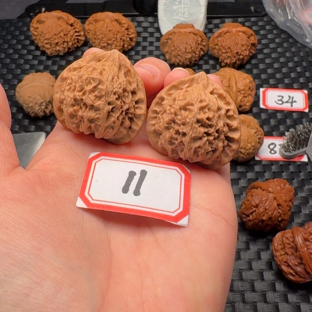文玩核桃把件全品37尺宫灯