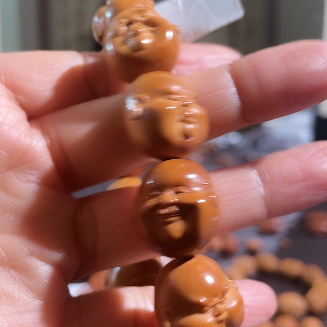 手串/手链橄榄核大头开心