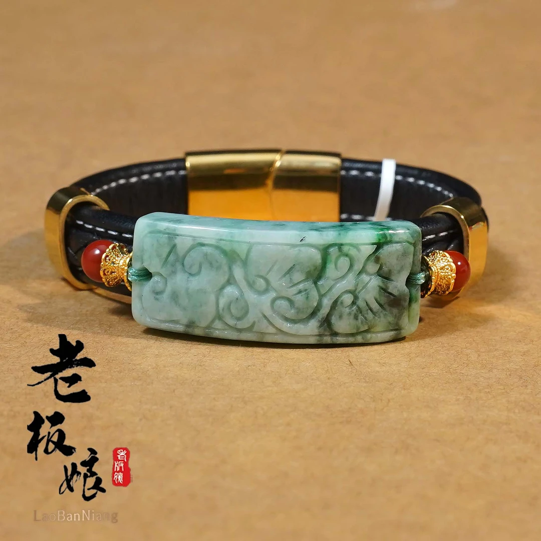 南宫北苑｜老板娘甄选翡飘绿大手牌FCA006