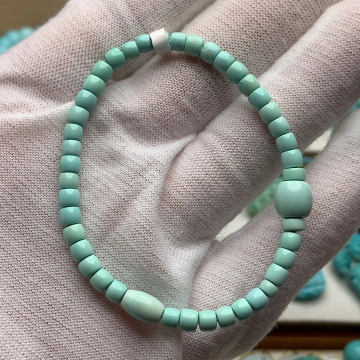 绿松石未镶嵌珠宝奇石4mm