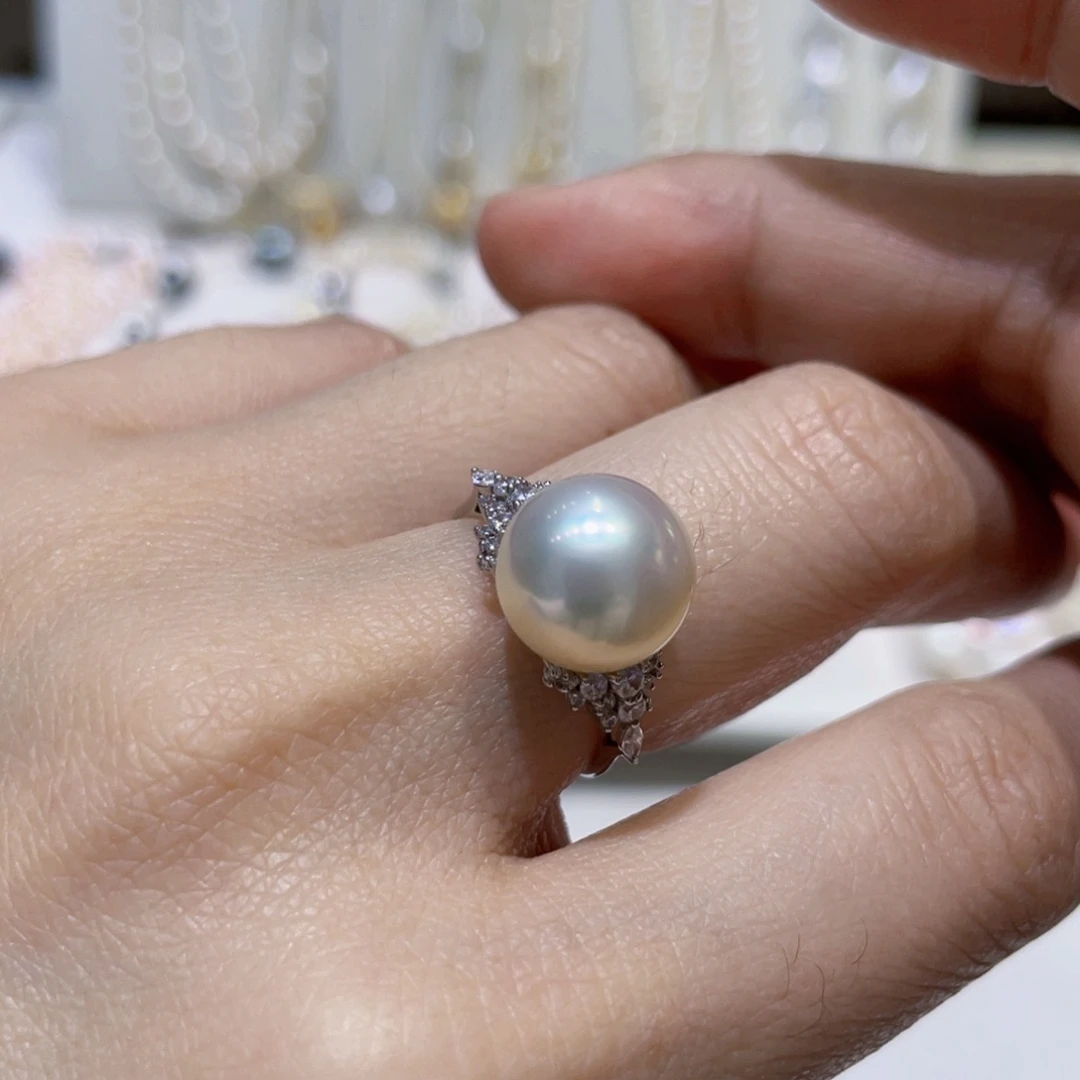 海水珍珠戒指未镶嵌