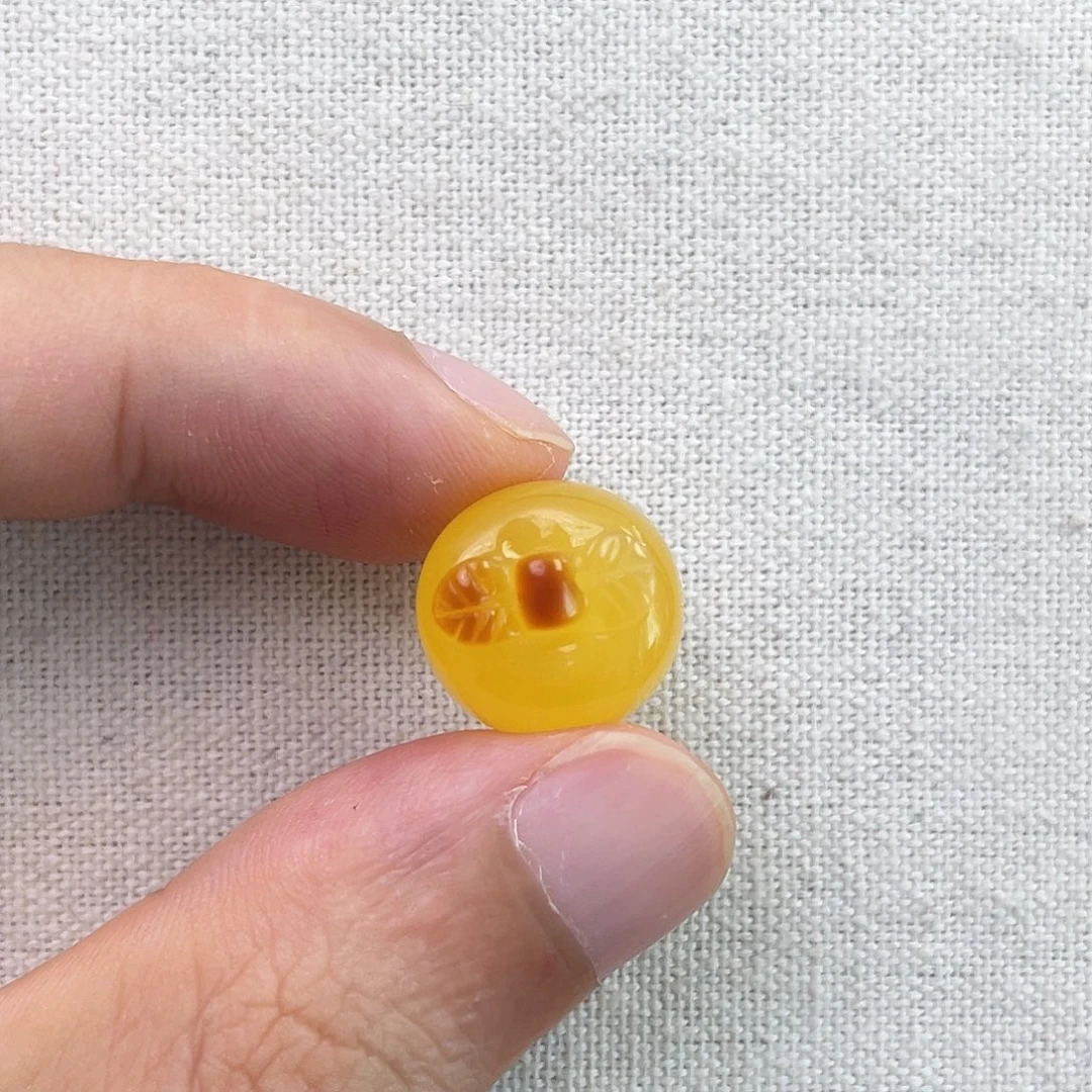 琥珀未镶嵌裸石苹果