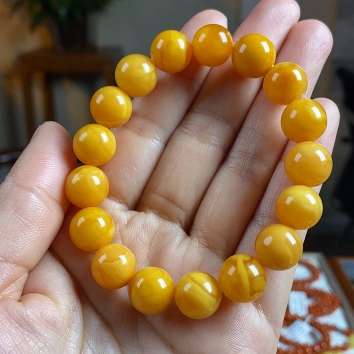 琥珀手链未镶嵌蜜蜡手串12