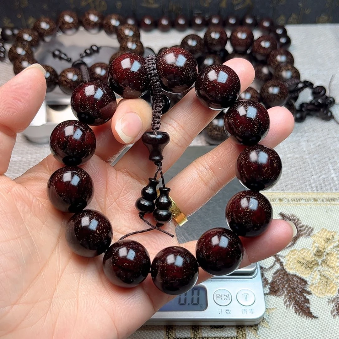 檀香紫檀（小叶紫檀）1.8 13颗 满星