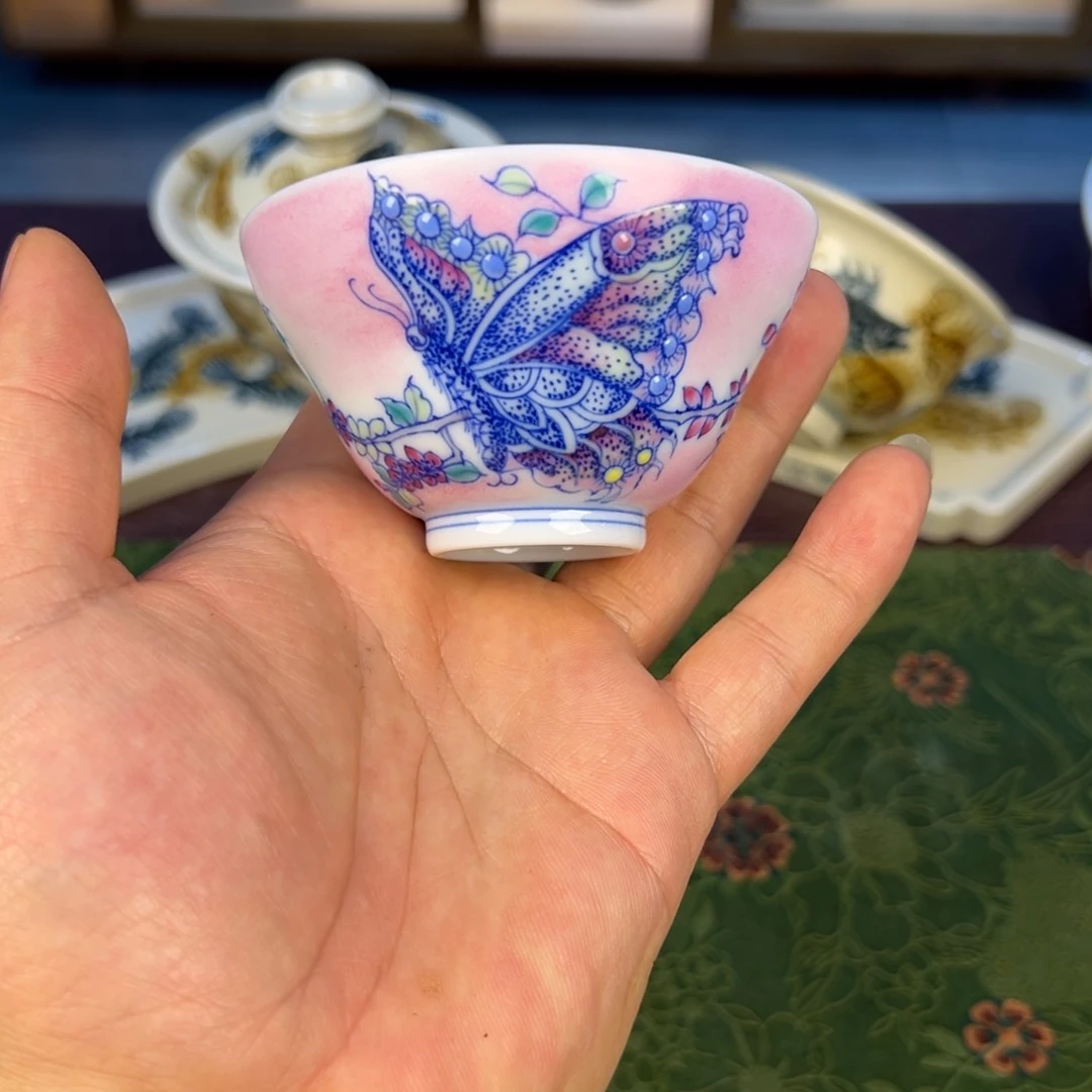 杯景德镇手绘陶瓷