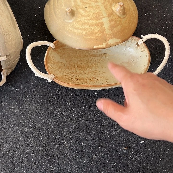 瓷片默认瑕疵商品三足➕月亮