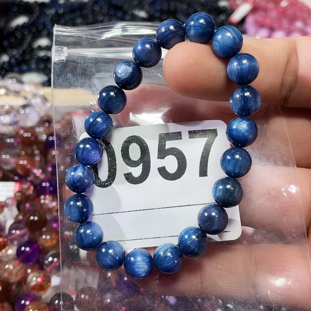 水晶手链未镶嵌蓝晶石手链卡9.3