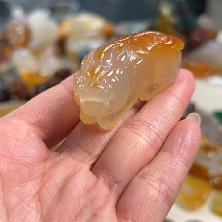 玛瑙/玉髓吊坠(不含链)未镶嵌