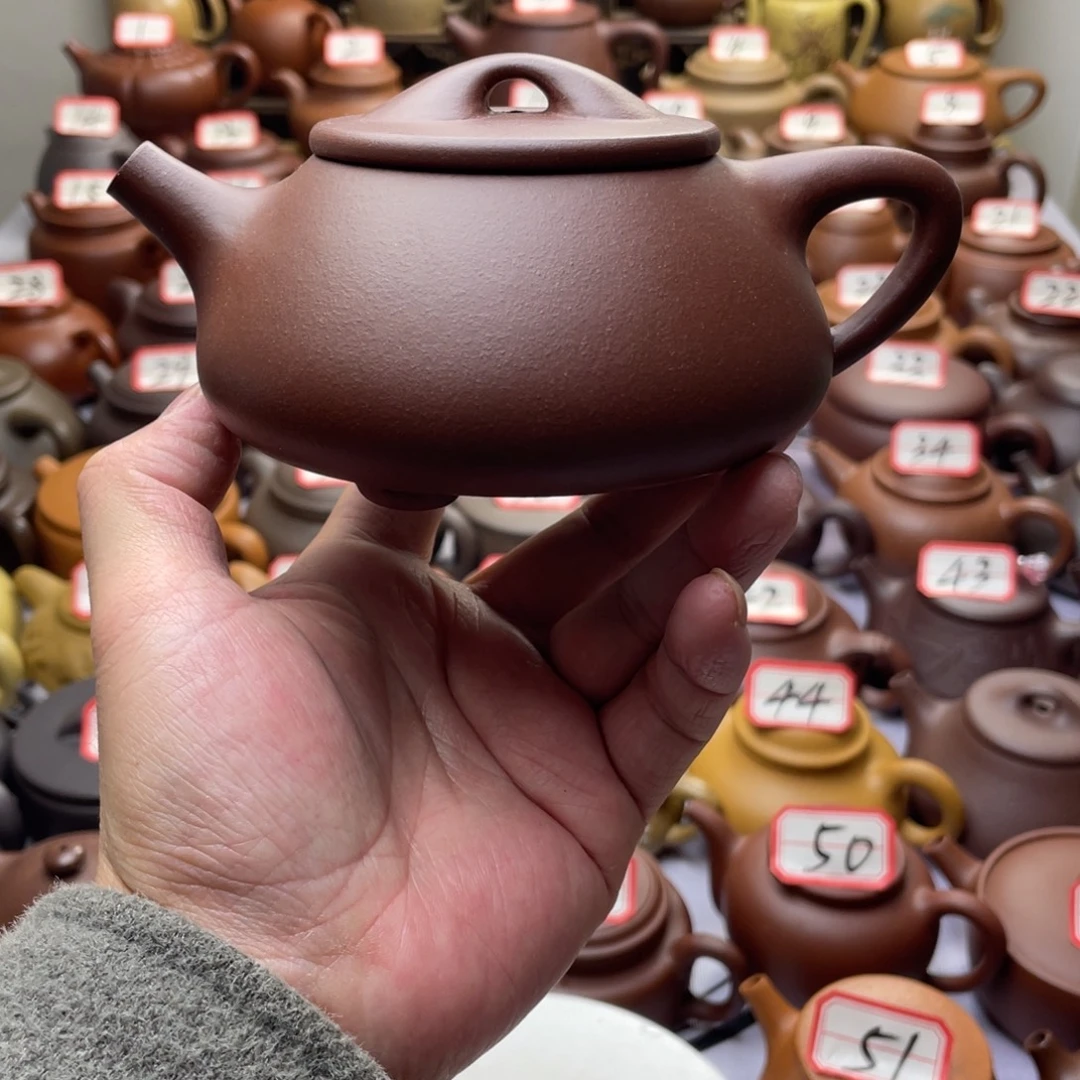 茶壶紫砂宜兴紫砂半手工
