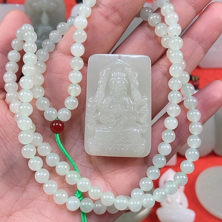 【闪购商品】颈饰未镶嵌和田玉