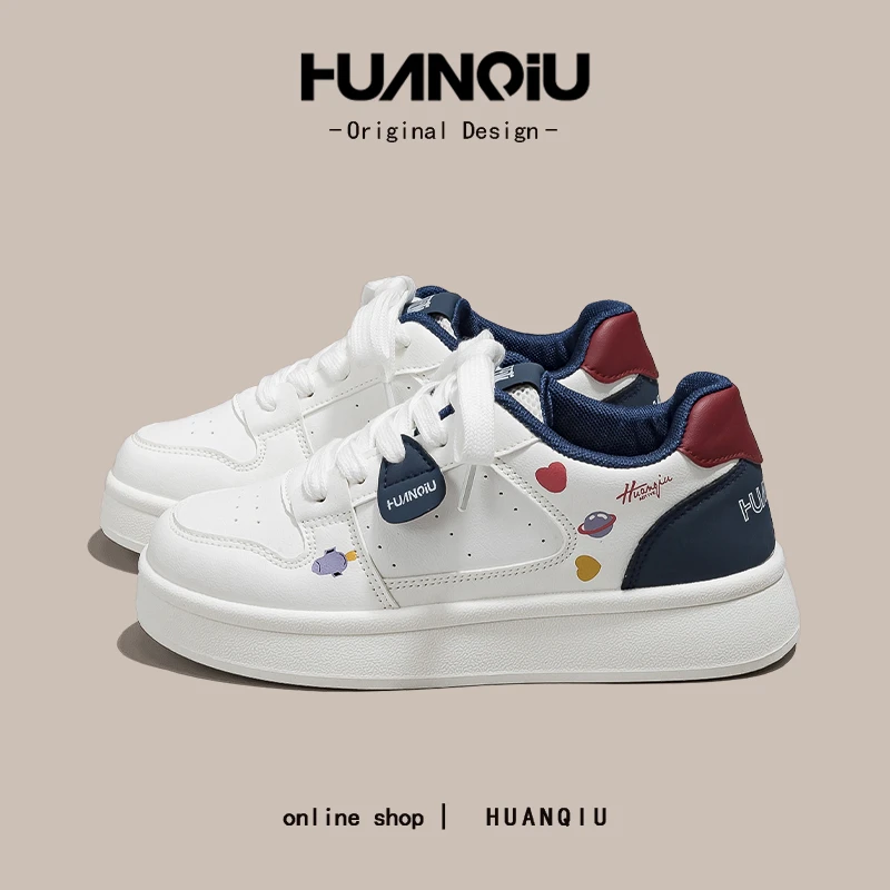 环球原创设计感小白鞋女款2025流行鞋子爆款明星同款百搭板鞋K622