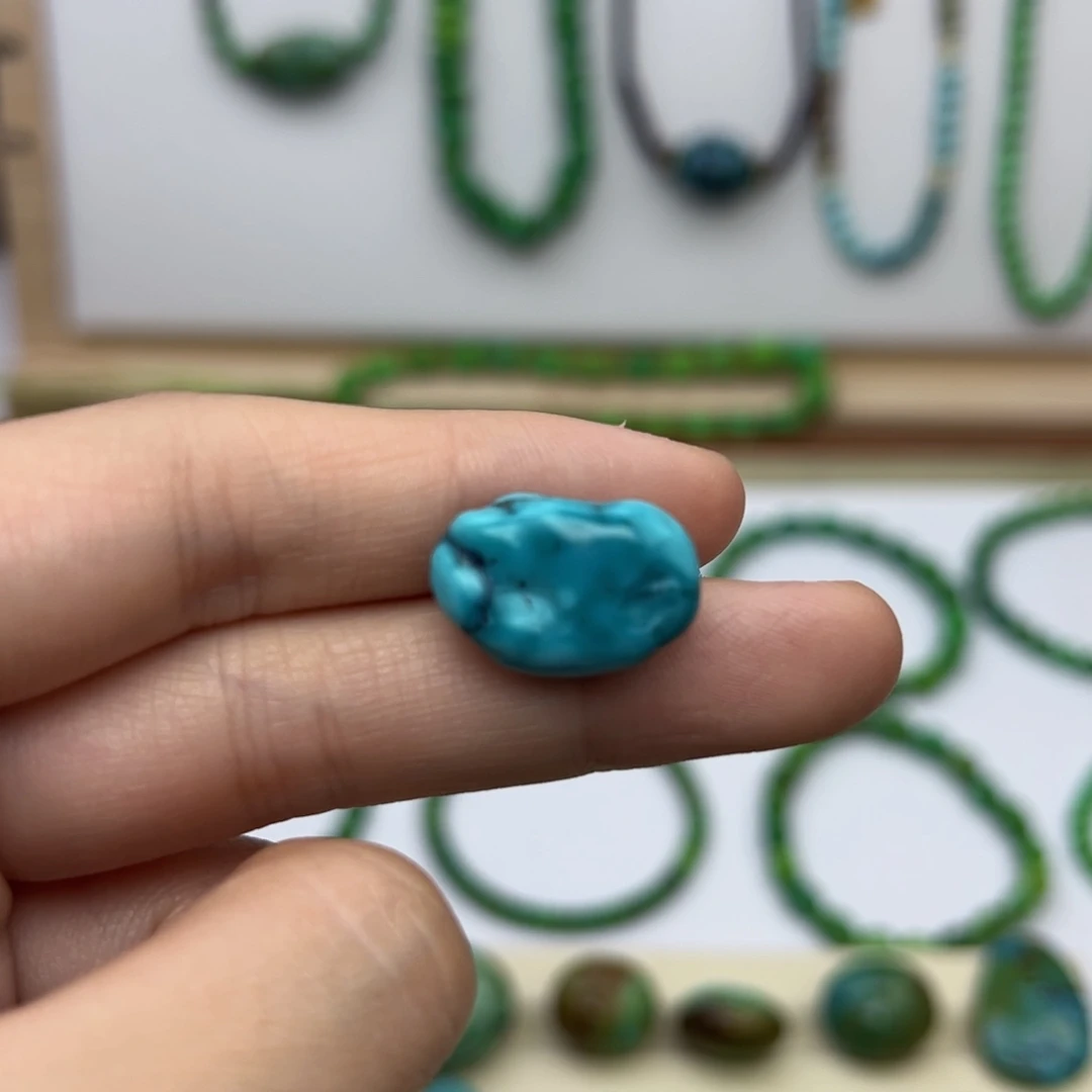 绿松石蓝料小随行