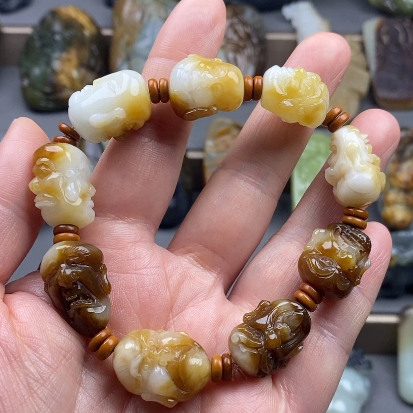 【闪购商品】未镶嵌和田玉把件鱼**雨