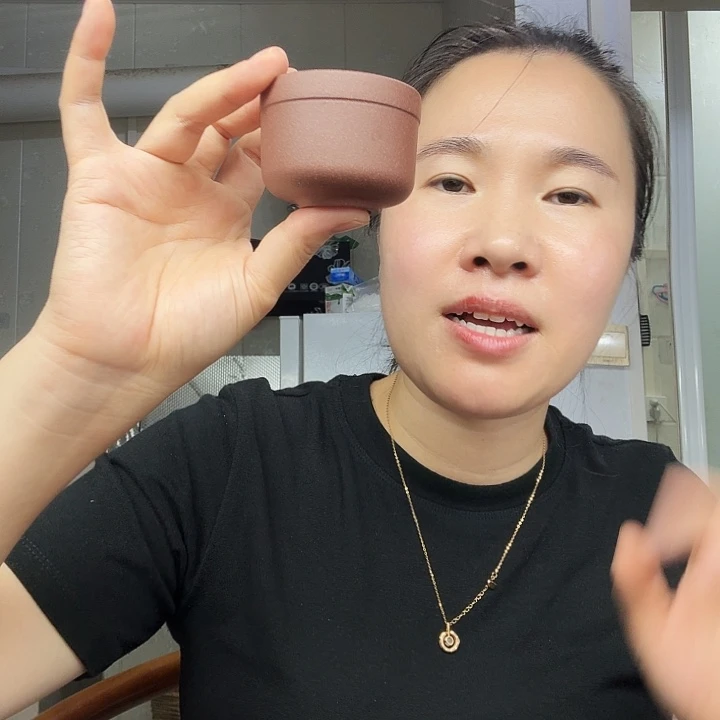 茶壶紫砂原矿紫泥杯70cc