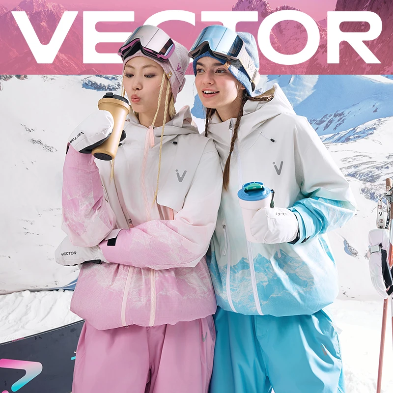 VECTOR【双旦狂欢】3L全压胶P棉远山雪服耐磨防寒保暖防水单双板