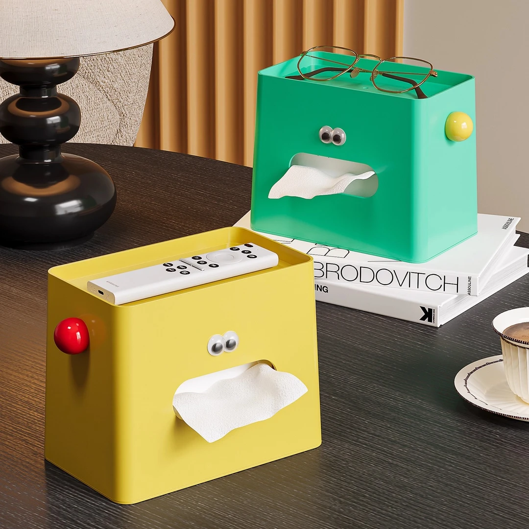 纸巾盒家用客厅茶几餐厅创意可爱多功能卧室桌面遥控器收纳抽纸盒
