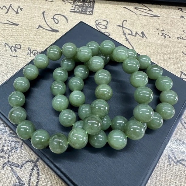 H280 和田玉手串多样性发其一