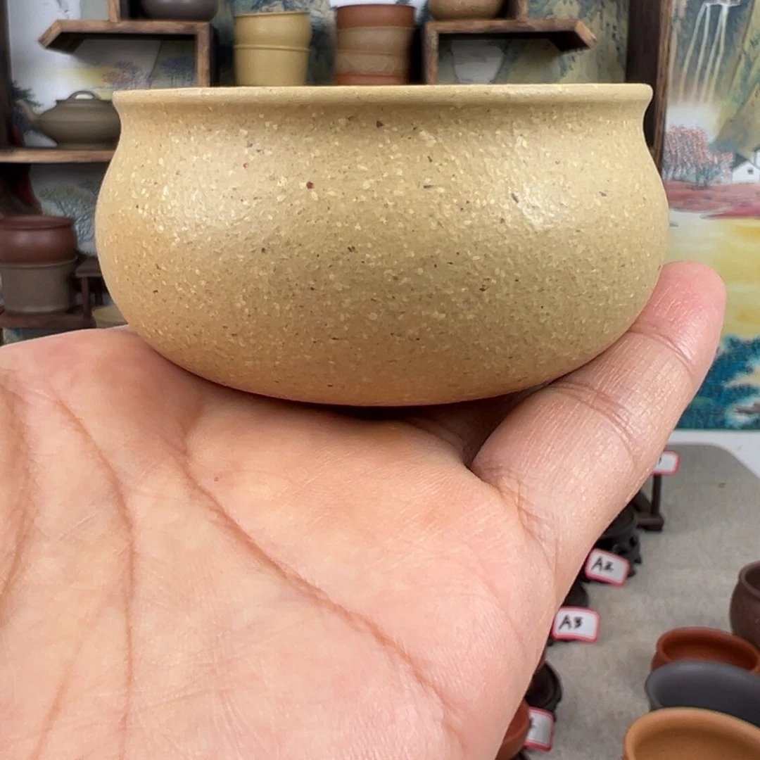 紫砂茶杯拙器甄选，纯原本矿。