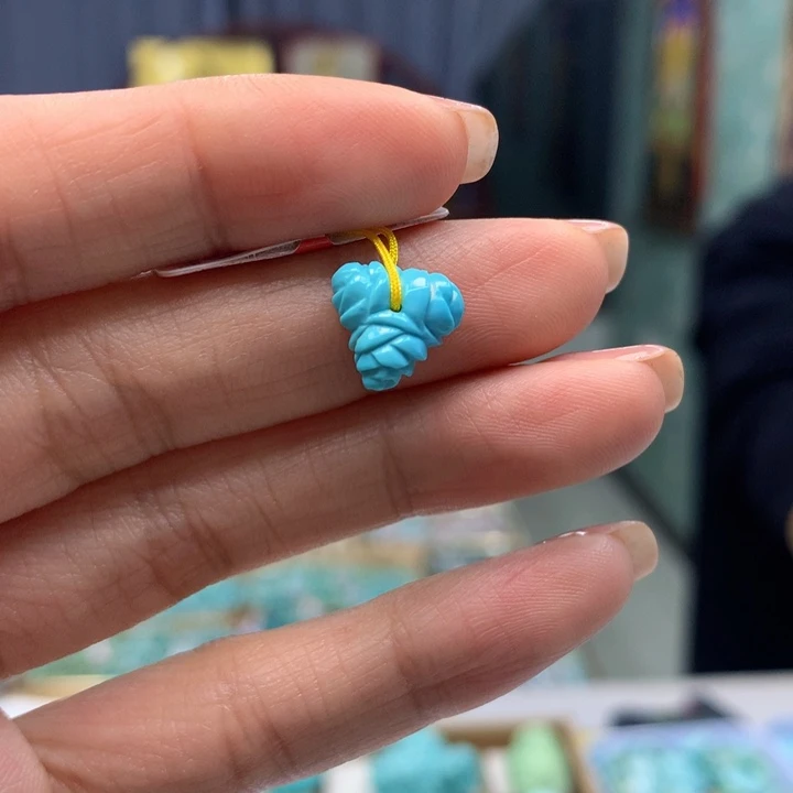 绿松石未镶嵌配饰