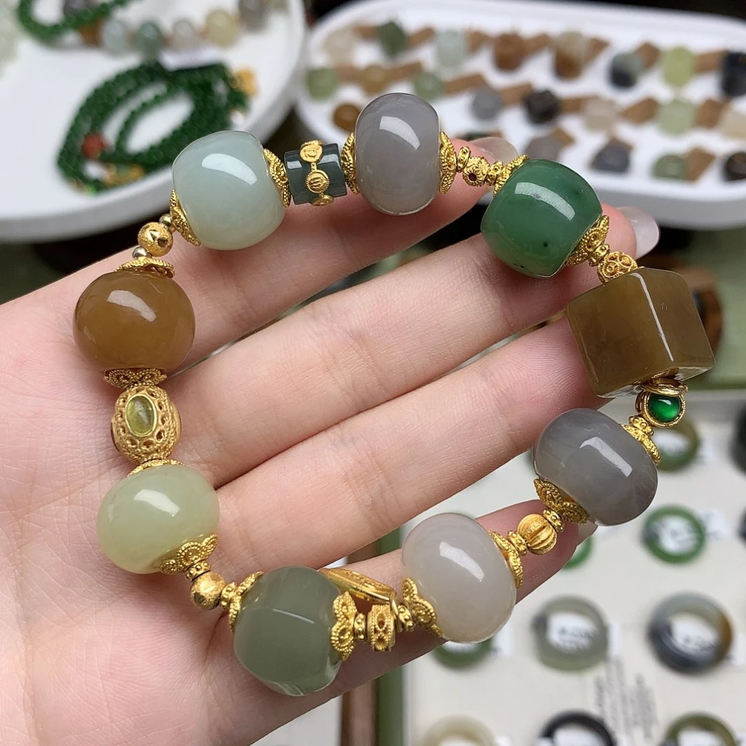 手链未镶嵌和田玉