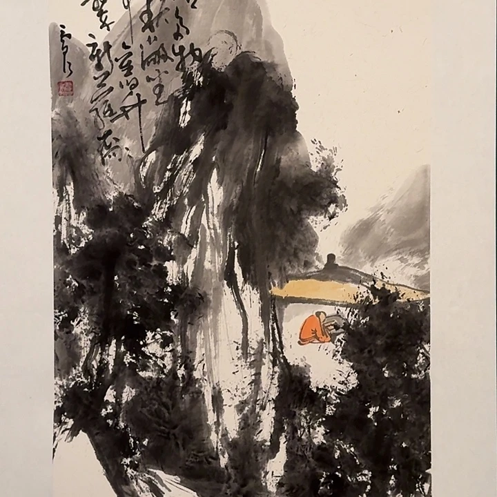 国画雷公老师作品画作